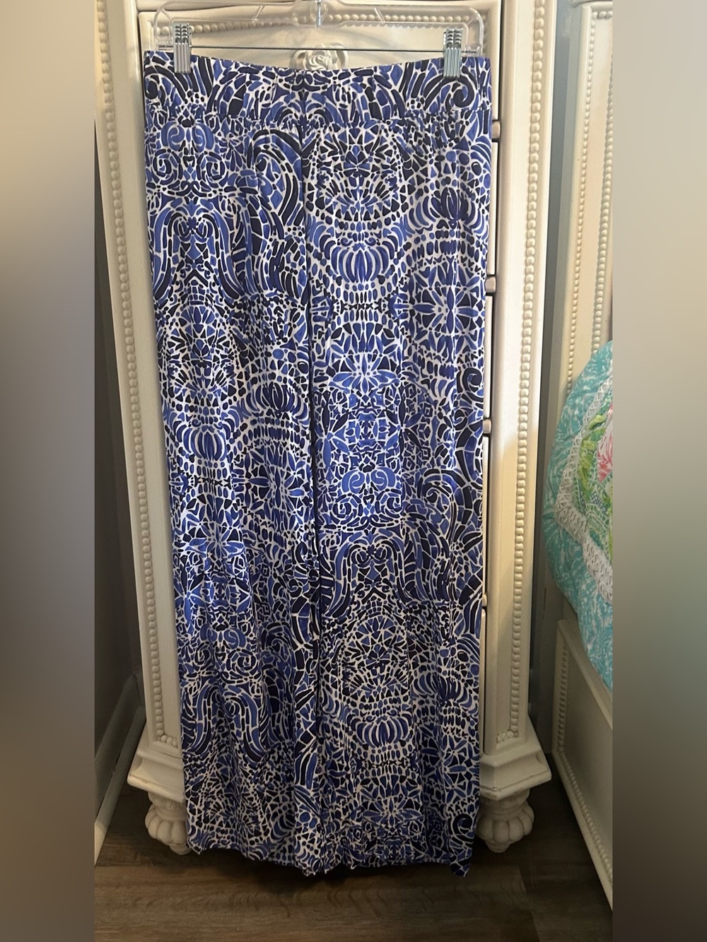 Lilly Pulitzer wide leg flowy palooza pants, Size Small